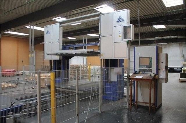 Baumer, OFS-HE3, 2008, Horizontal Contour CNC Foam Cutting Machine, 2300x2300x1500mm Max Material Size, Rotary Table