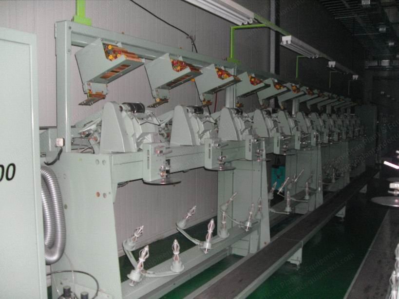 Gilbos, AW2000, 2003, 12 Drums and 6 Drums, Automatic Bobbin Change, Carpet and Velvet Creel Yarns