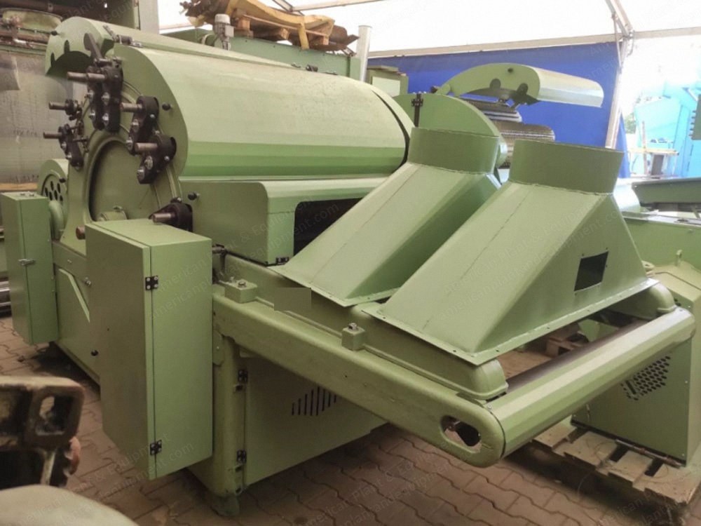 Befama, AB5, 1991, Carding-Willow, Working Width 1200mm, Capacity 400-1000 kg/h