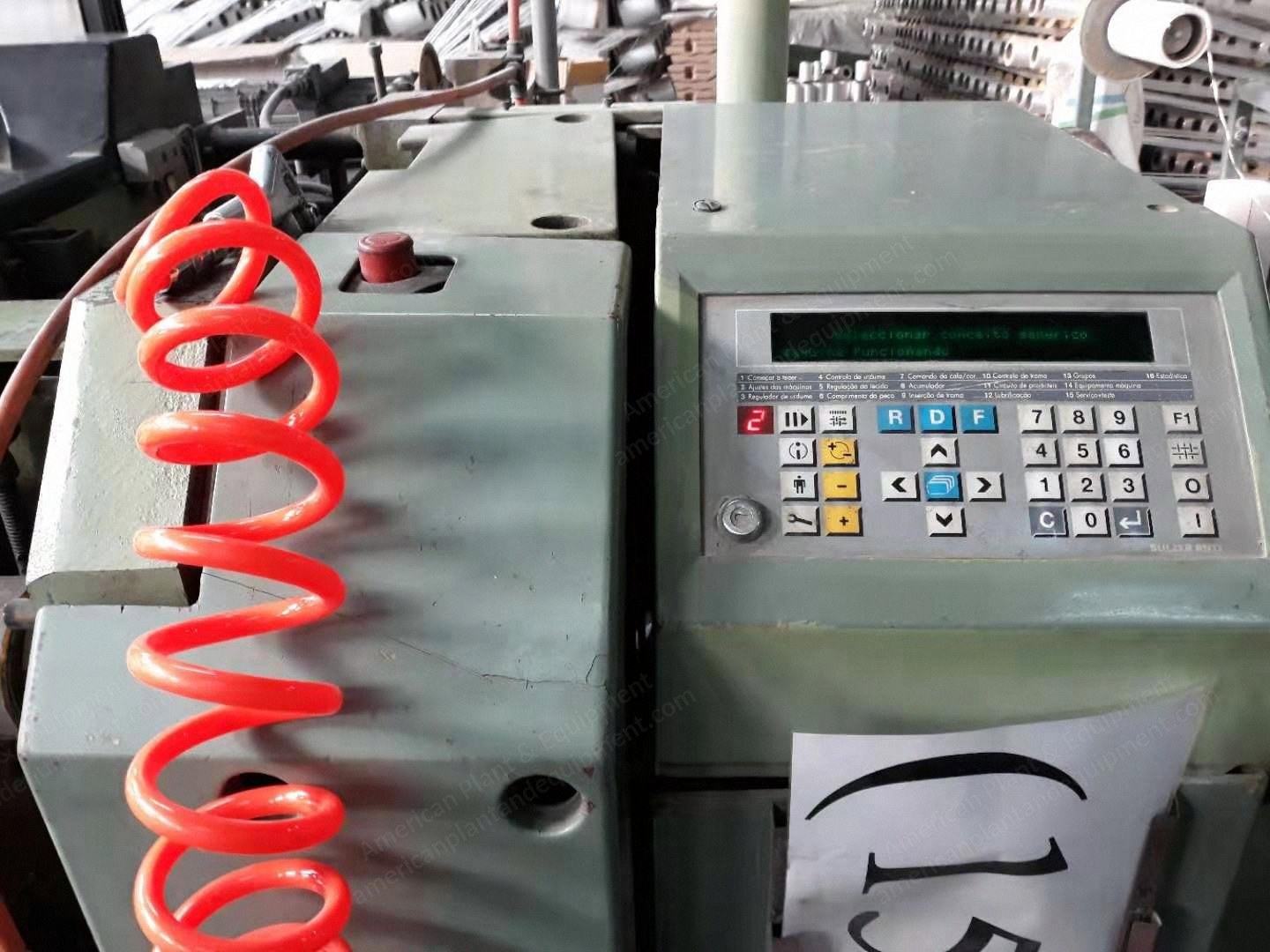 Sulzer, P7200, 1997, Projectile Loom, 3900mm Width, 2 Feeders, 6 Harness Frames