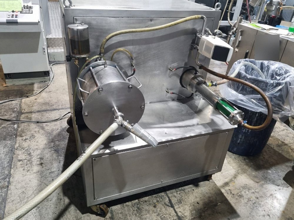 Bombi, Perforated Drum Thru Air Dryer and Resin Foam Machine, 2004, 2500mm Width, 2200mm Drum Diameter, Gas Heated