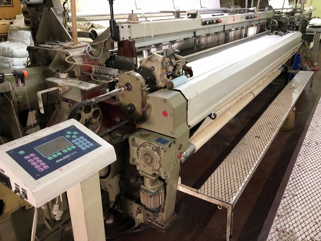 Sulzer, TPS 600, Rapier Terry Towel Loom, 3600mm Working Width, Staubli Electronic Dobby