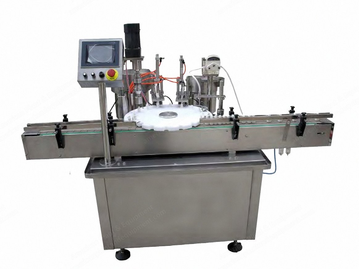NovaStar, FC106, Liquid Filling Capping Machine, 30 to 50 bottles/min, Single Head, 2.5 kW