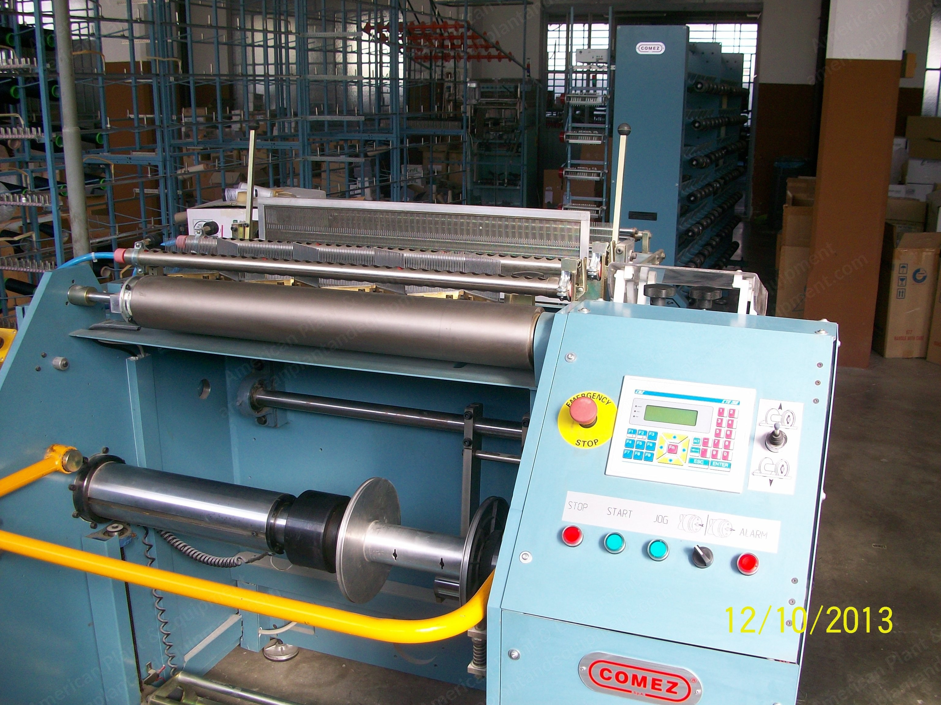 Comez, ORX 635, 2001, Positive Creel CRX 98, 96 Bobbins, 500 m/min