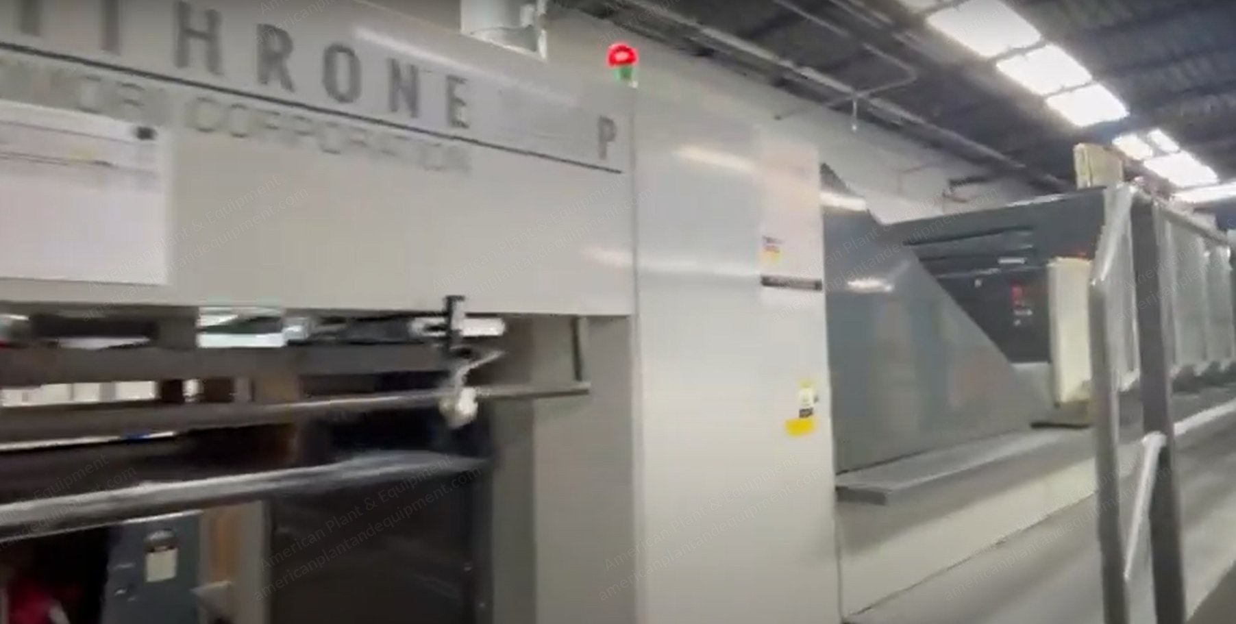 Komori, LS 840 P, 2007, 8 Color, Perfector, Anilox Coater