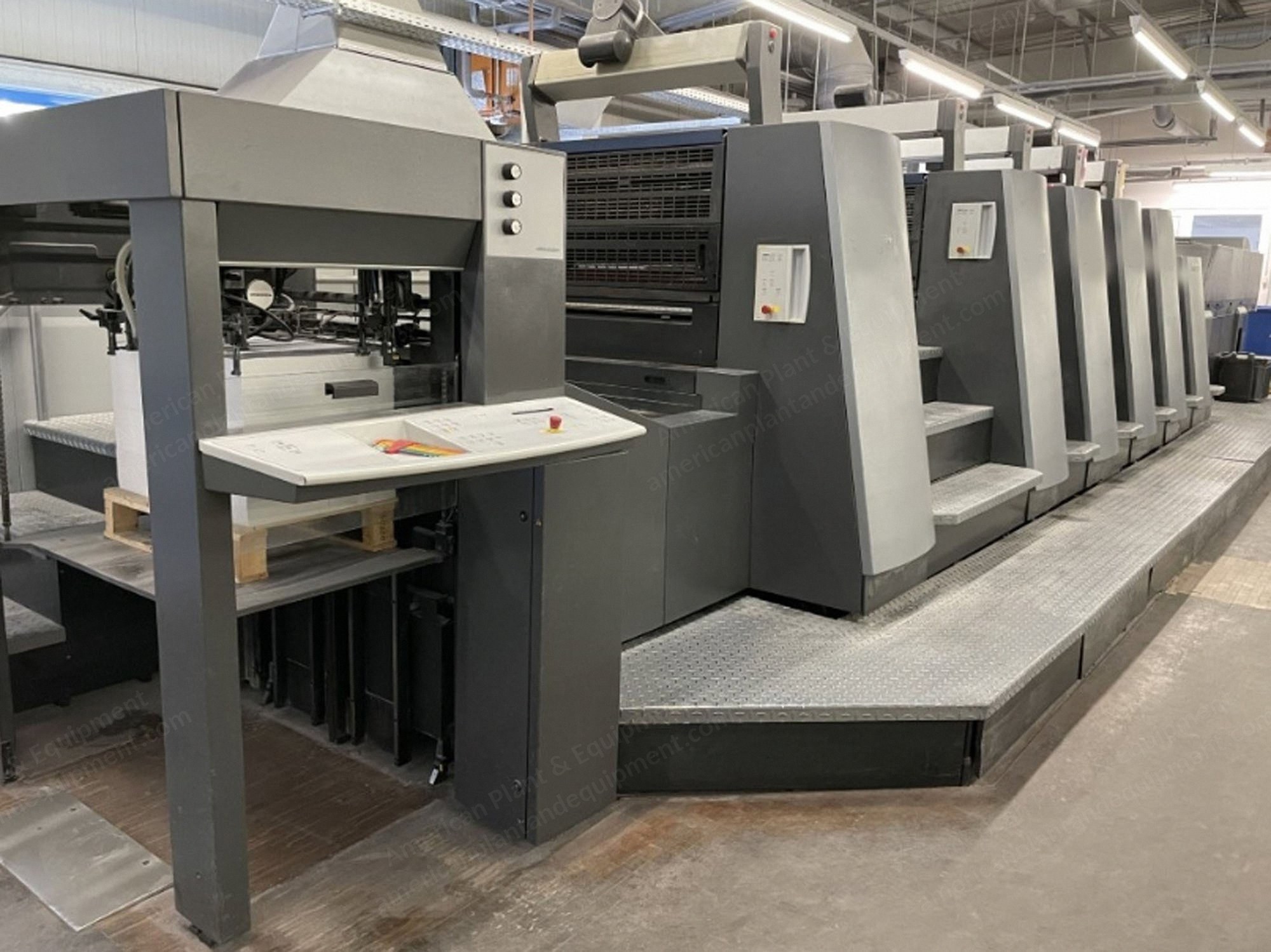 Heidelberg, Speedmaster CD 74 5P2LX2-C, 2005, 520x740mm, 5 Colors, Coating Unit, Perfecting 1/4