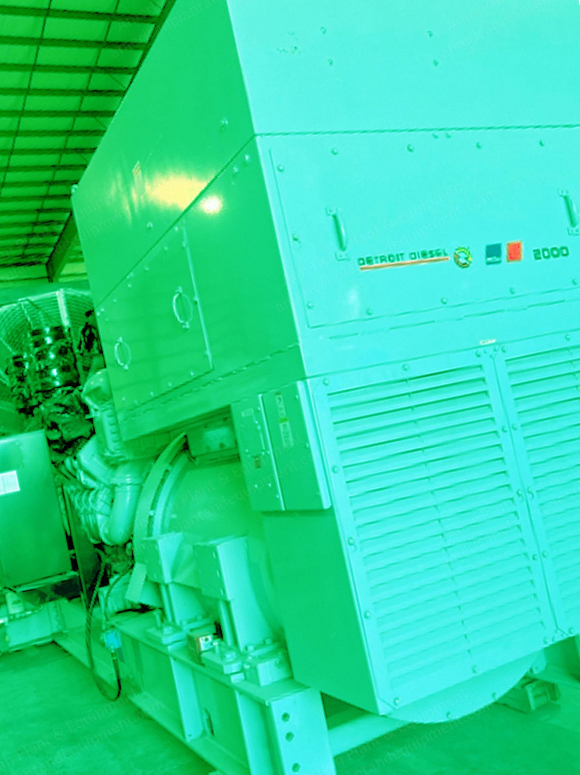 MTU Onsite Energy, 2000DSEB, 2006, 2000 kW, 60 Hz, 13800V, Diesel Generator Set