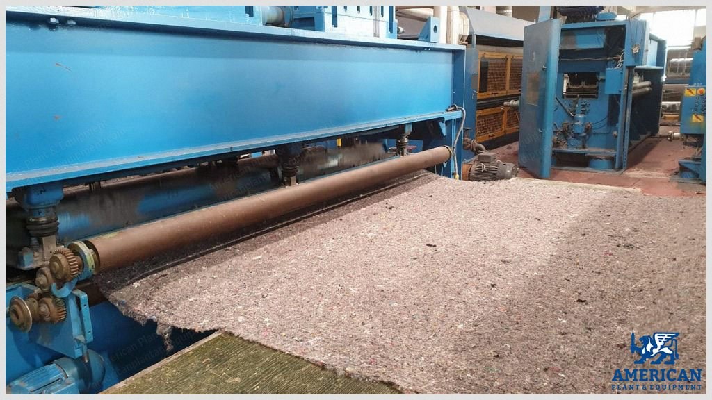 F.O.R., HDB & Fehrer Needling Line, 2500mm Working Width, with Fehrer NL9 & NL28 Needle Looms