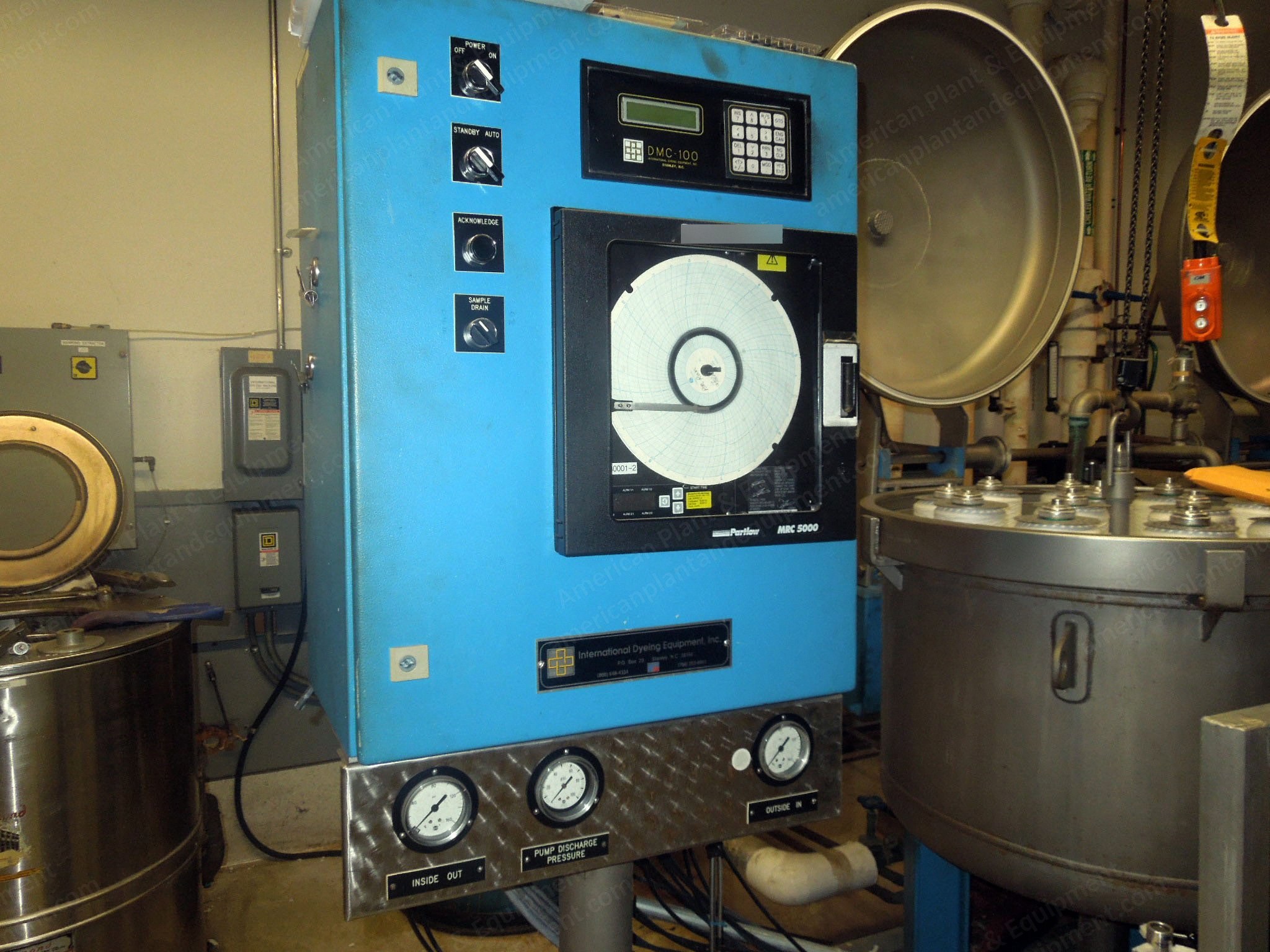 International Dyeing, Package Dye Machine, 2001