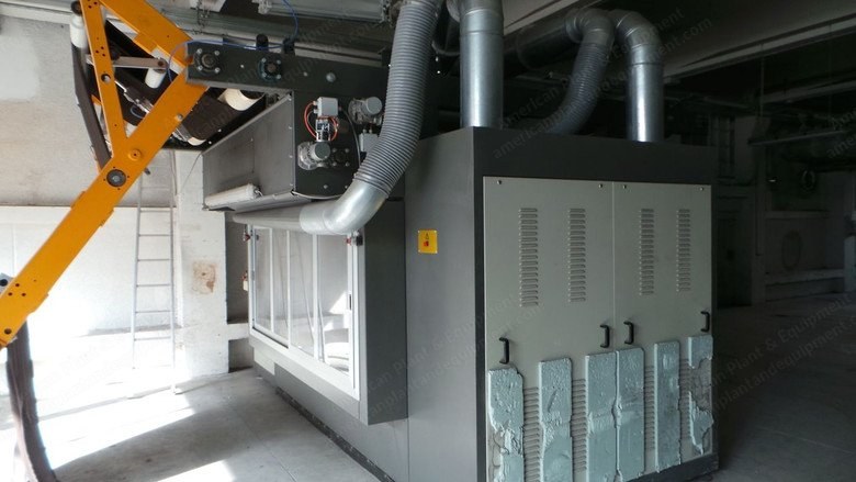 Mario Crosta, SPT / 6, 2001, Carbon Brushing Machine, 1850mm Working Width, 3x380V
