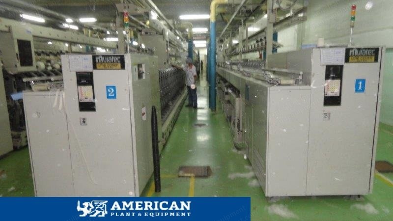 Toyoda, RX240, 1998, 960 Spindles, 75mm Spindle Gauge, 42/50mm Ring Dia, Linked to Murata 7-V-SS Autowinder