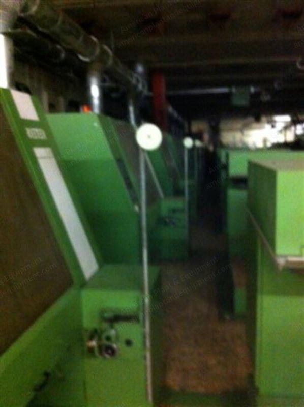 Rieter, C51, 1999, Carding Machine, with A-70 Chute, Can Size 40x48 inch, Autoleveller