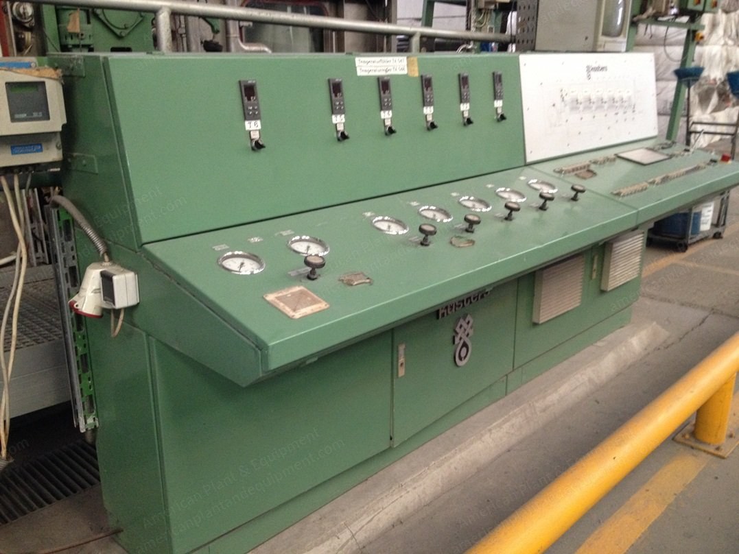 Kusters, 6 Box Wash Range, 1990, 1800mm Working Width, Double Lace Design