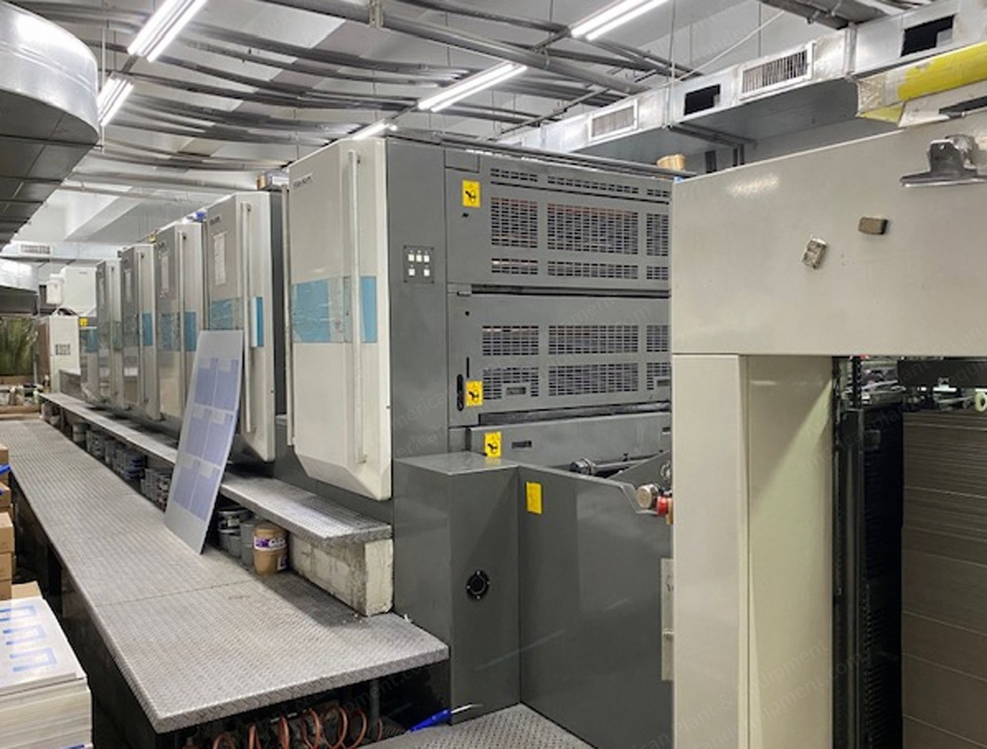 Komori, LS 540 CX, 2007, 5 Colors, Coater, Extended Delivery