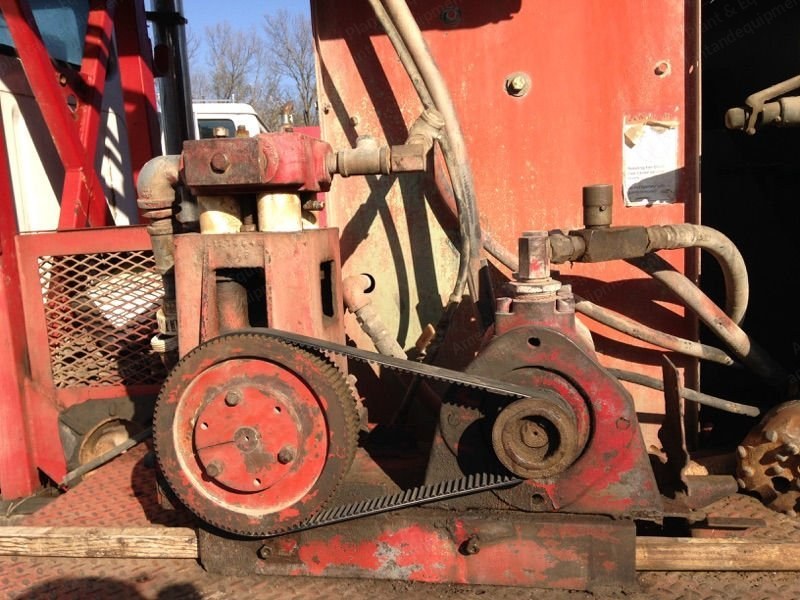 Schramm, T64 Retrofit, Drilling Rig, 750/300 Sullair Compressor, Detroit 8V92 Deck Engine
