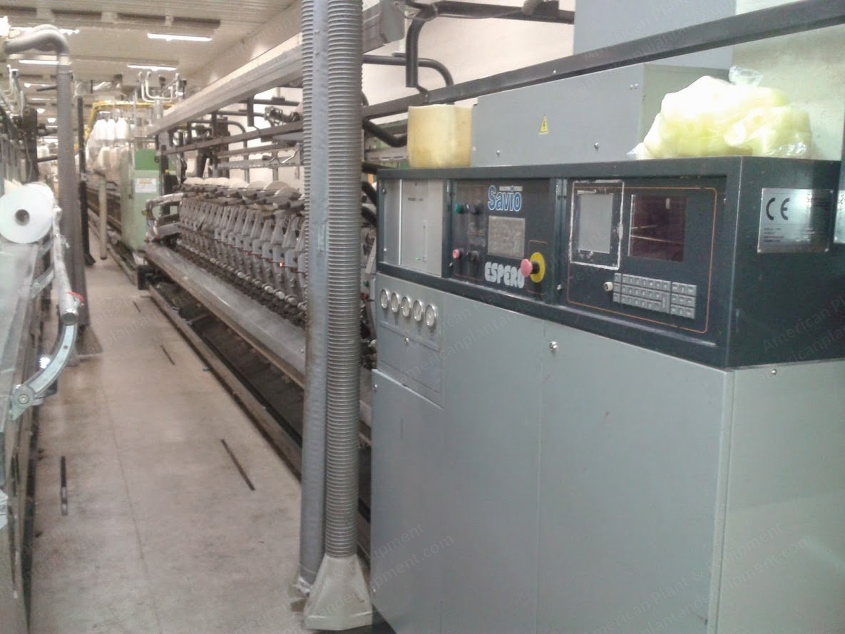 Rieter, G33, 1998/2001, 1200 Spindles, Savio Orion/Espero 24 Heads Link