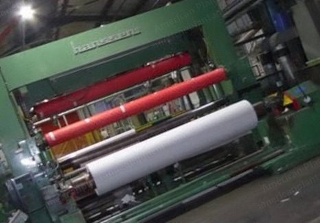 Hanssen, RDHI, 1977, Slitter Rewinder, Width 3000mm, Roll Diameter 1500mm, 14 Slitter Sections