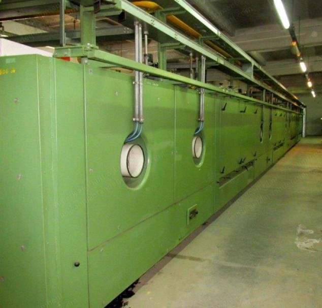 Babcock, 5000/5800, 1992, 8 Chambers, 2000mm Working Width, Gas Heated