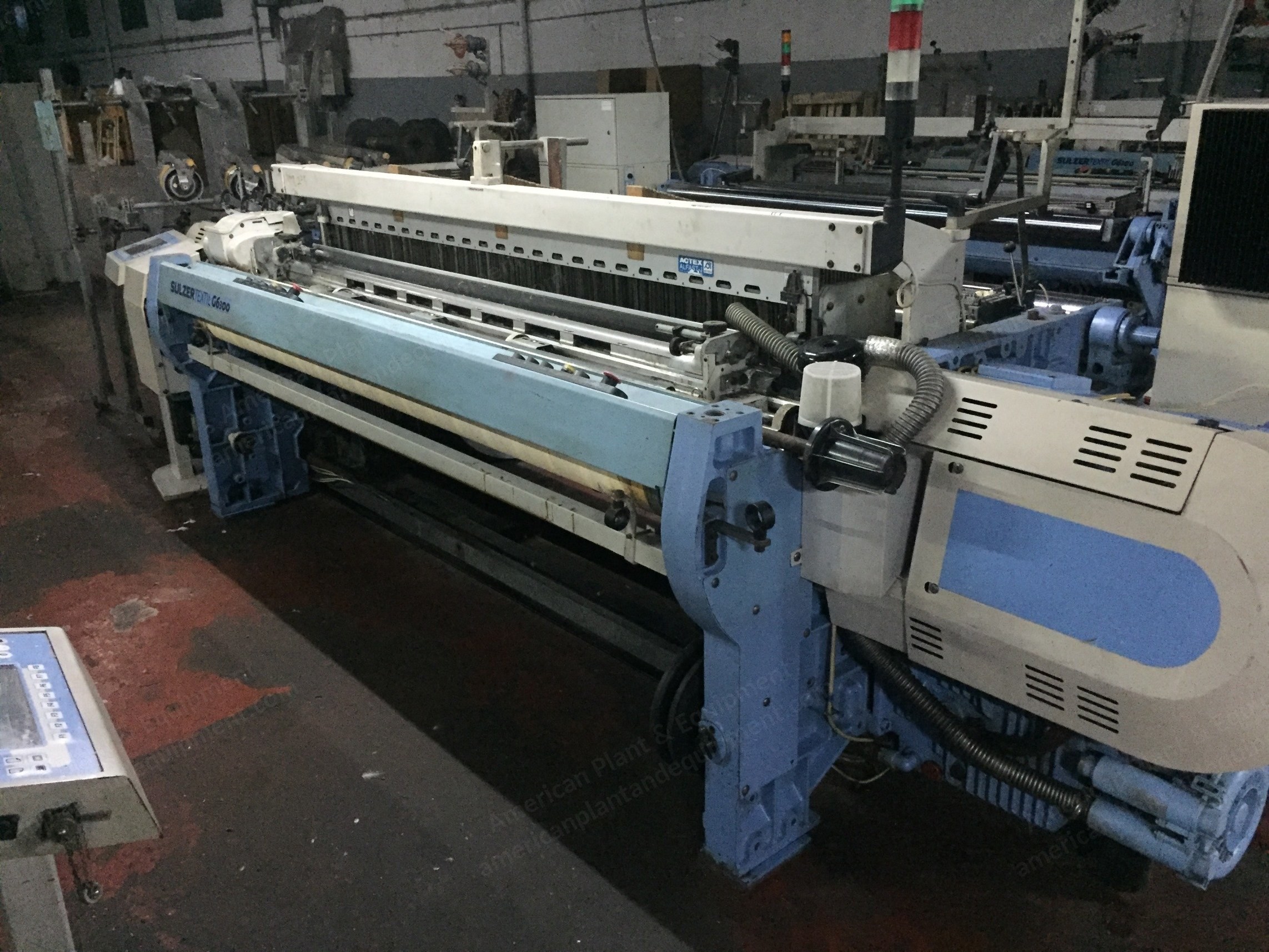 Sulzer, G6300, 2000, Rapier Looms, 2200mm, Dobby Staubli 2670, 8 Colors
