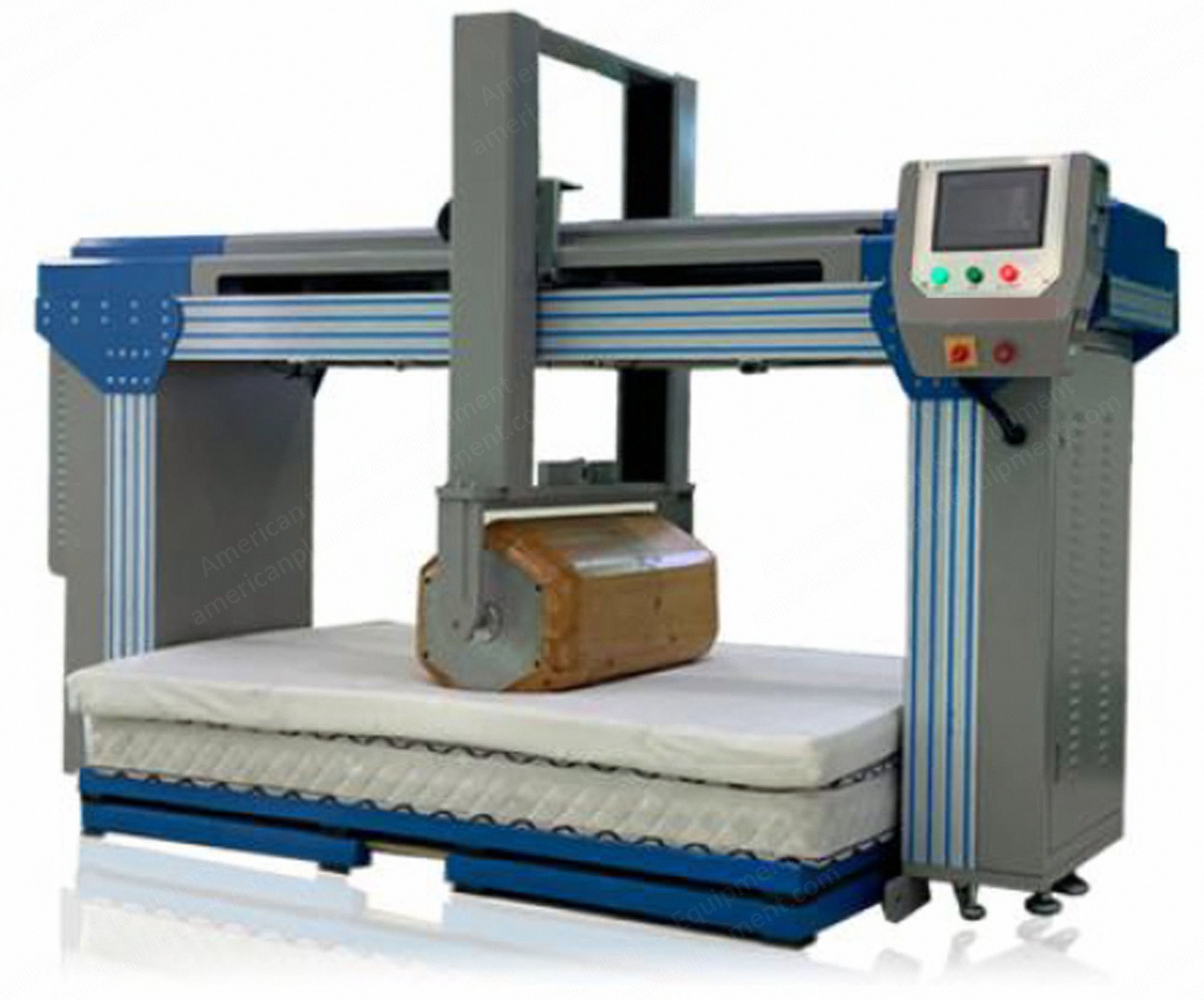NovaStar, MC242, Mattress Roller Durability Tester, 2.2x2m Max Mattress Size, PLC Touch Screen, 0-20 r/min