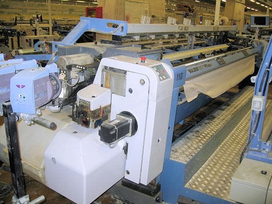 Sulzer, P7300 HP B 430 4 SP DD12 R, 2004/2005, 3300mm Working Width, Staubli Electronic Dobby Type 2665, Reinforced for Heavy Fabrics
