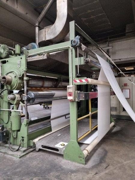 Kuster, 212.60, 1995, Calender Line, 2800mm Width, 2 Bowls, Inlet with Metal Detector