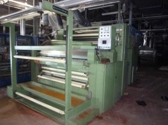 Complete Installation for Manufacturing Artificial Leather, 1994 to 2007, Multi-Brand Coating, Sueding, Washing and Embossing Lines