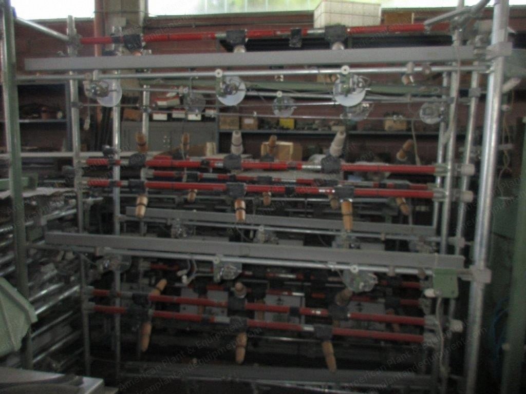 Hirschburger, 10 Inch Doubler, 1989, 36 Positions, Autodoffer, 6 Ply Creel