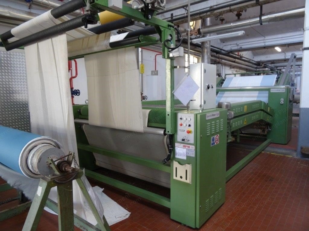 Santex, Relax Steamer, 2006, Working Width 1900mm, Touch Screen PLC Control