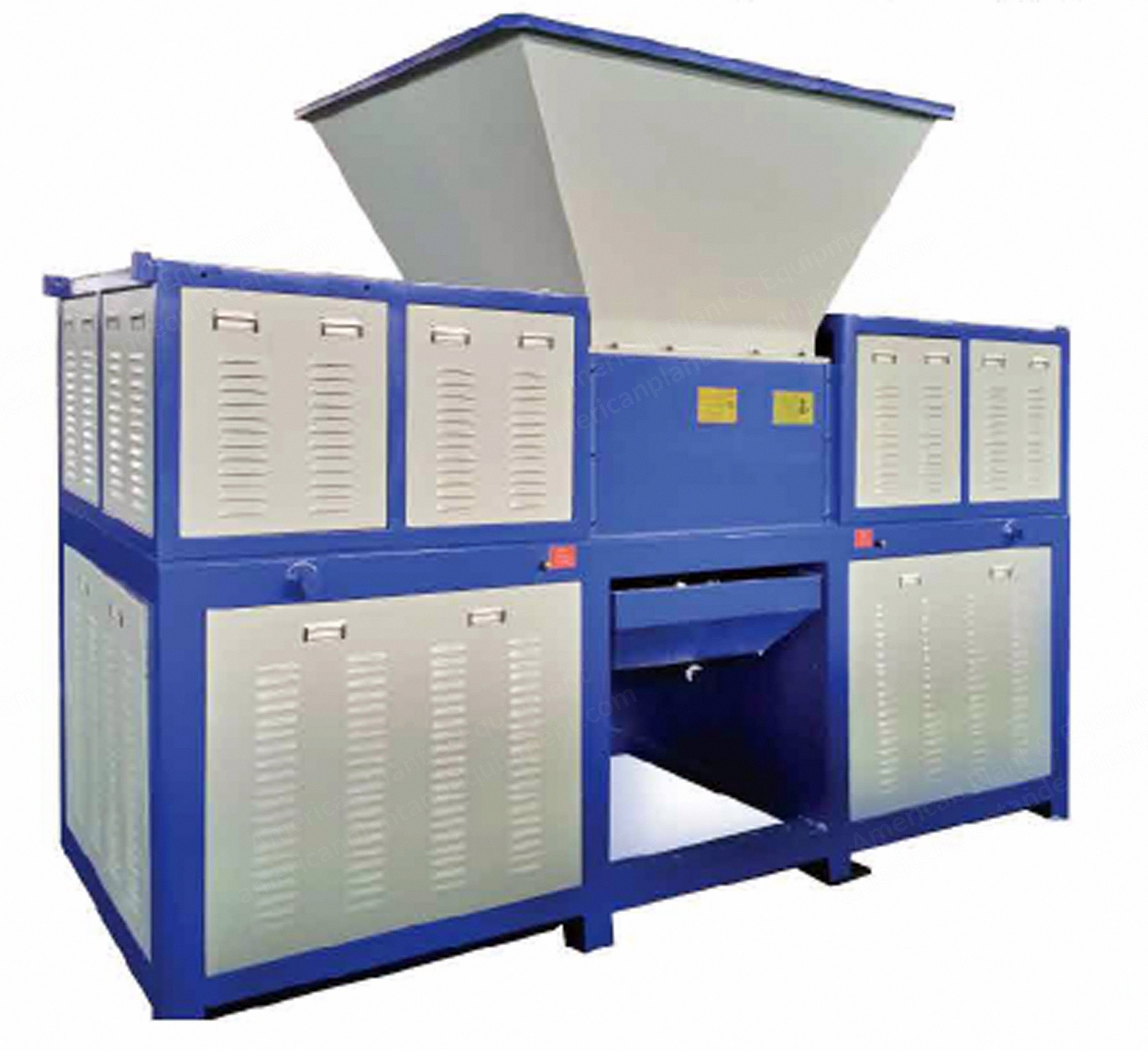 NovaStar, SG227, Double Single-Shaft Shredder, 60 to 200 Moving Blades, SKD-11 Blade Material