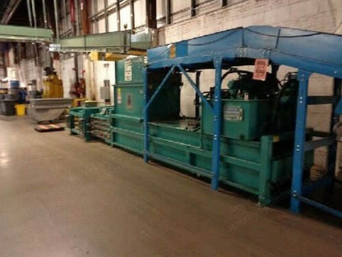 Maren, SWSS-A-8-30P, Horizontal Wide Mouth Shear Baler, 30 HP, 8 inch Cylinder