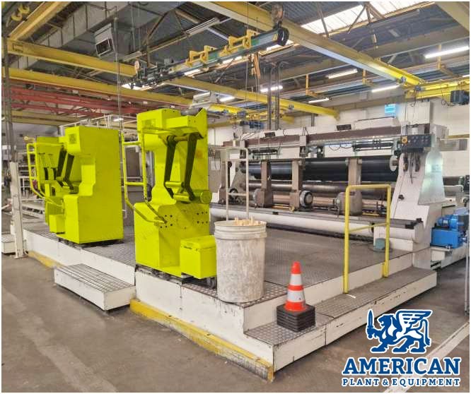 Atlas, CWE940, 1989, Slitter Rewinder, Width 3200mm, Speed 900 m/min