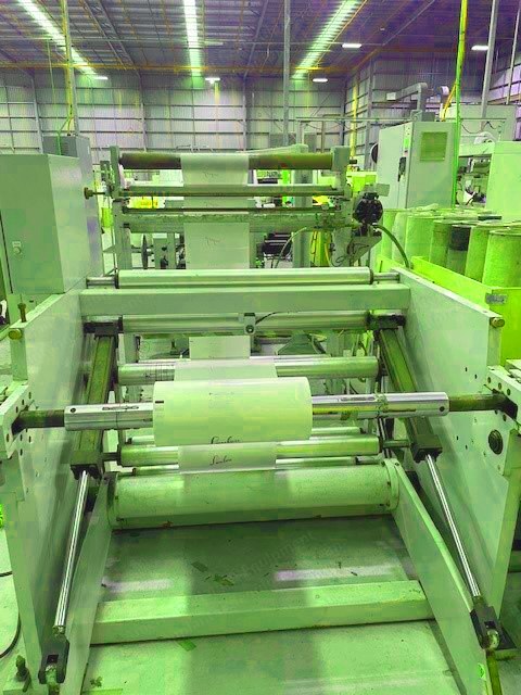 Cobden Chadwick, Befanco, Holweg, Weber, Bag Making Machine Line, 2011, 400 BGM, 2 to 4 Colors
