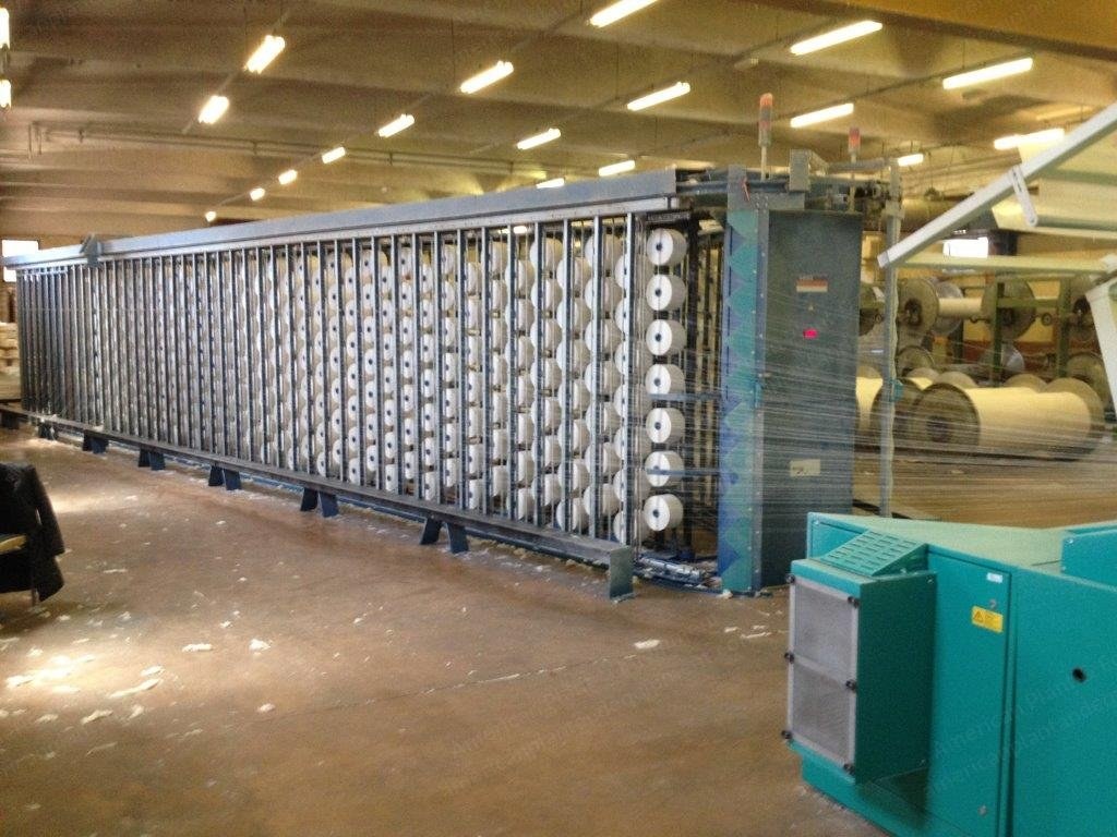 Karl Mayer, Ben-Direct, 2011, 2000mm Width, 32 Warp Beams, with Rotal Sizing Machine