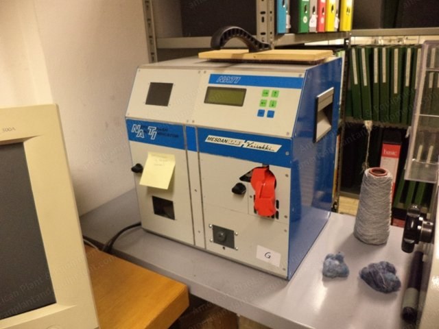 Mesdan, Nati Control Neps, Neps and Trash Tester, Suitable for Cotton, Synthetic, and Blended Slivers