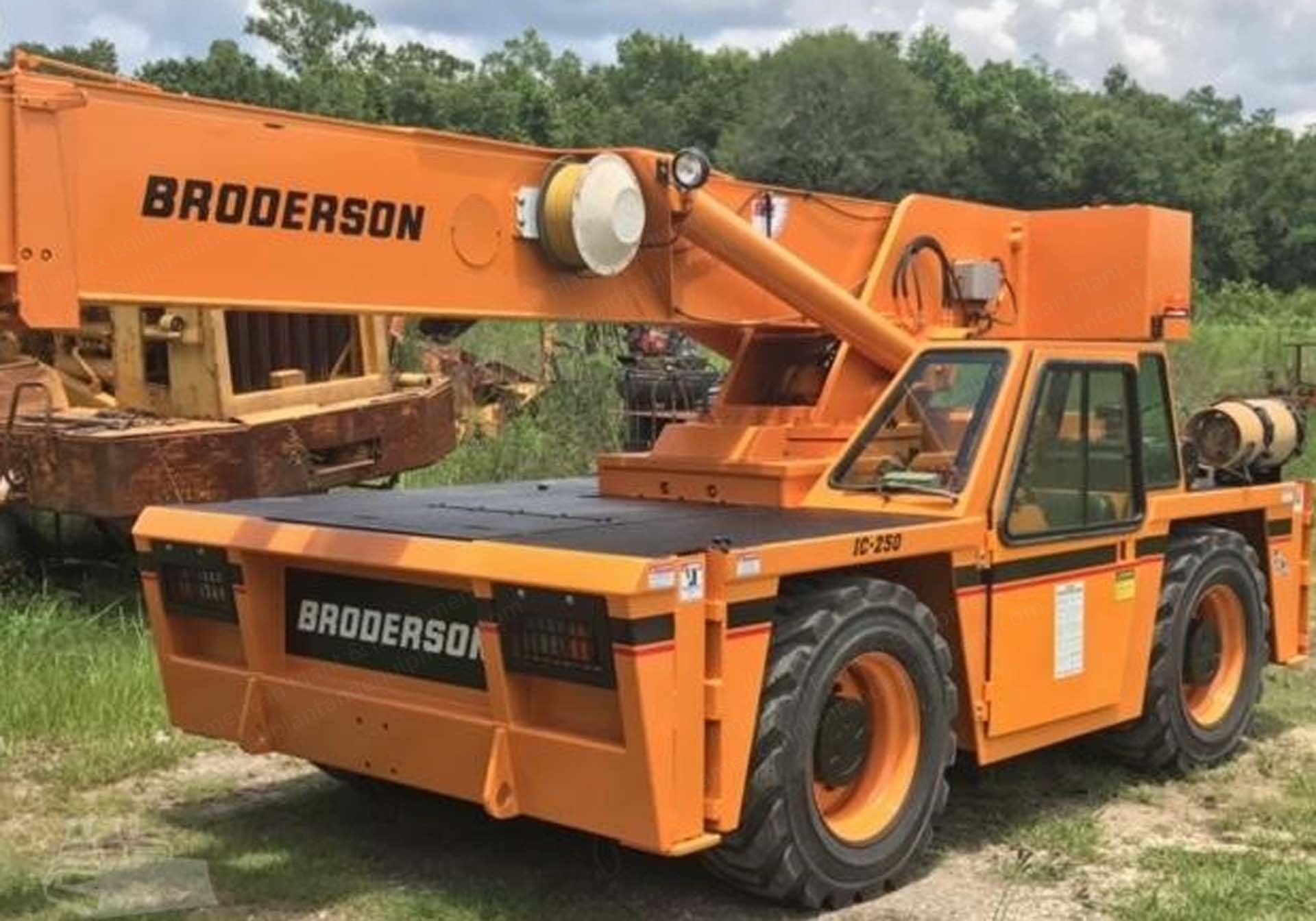 Broderson, IC250-3C, 2012, 18 Tons, 50' Boom, 20' Jib, Dual-Fuel