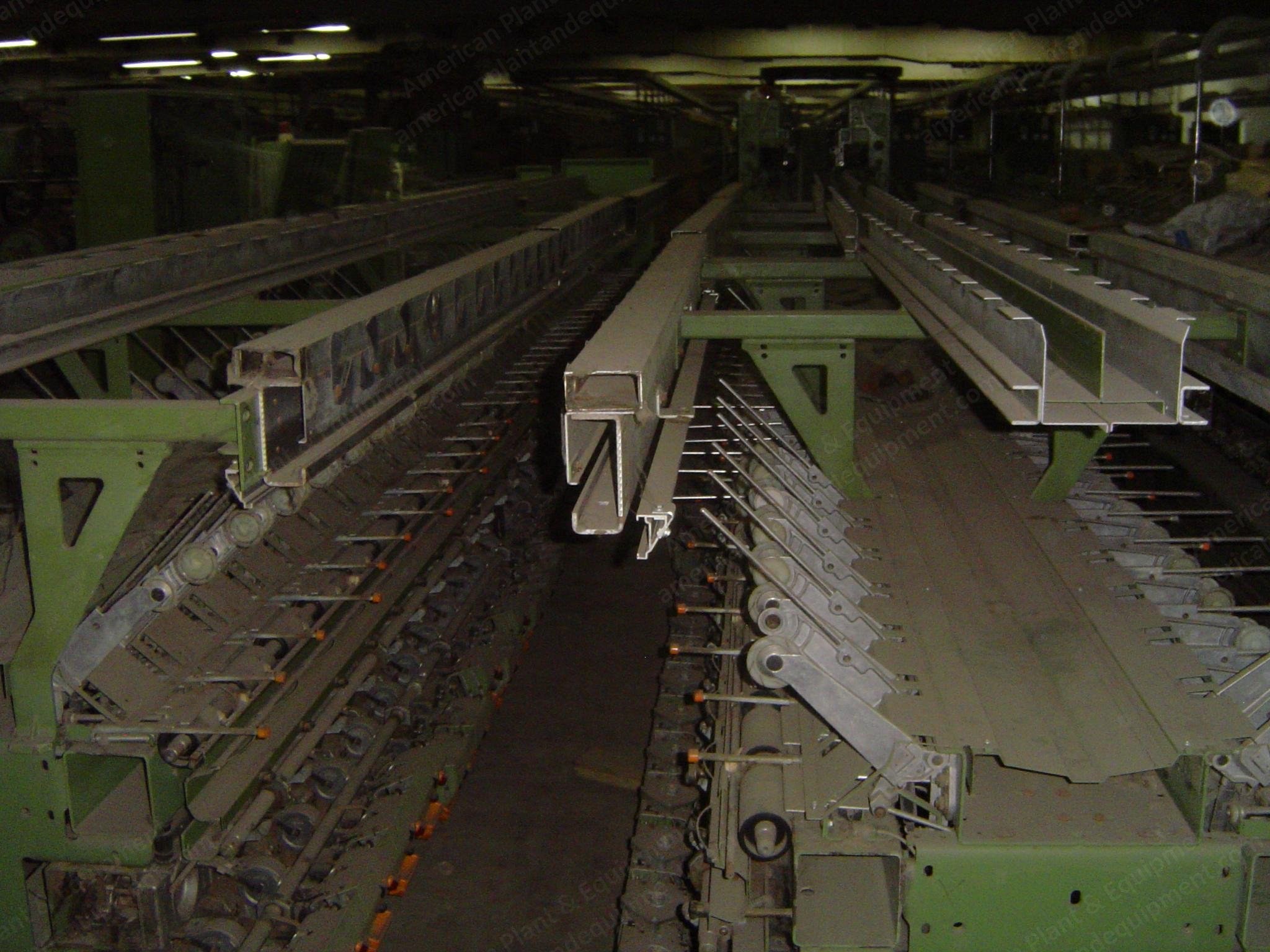 Rieter M1/1 and Ingolstadt RU 4614 Open End Spinning Machines, 144 and 216 Rotors, 1977 and 1988