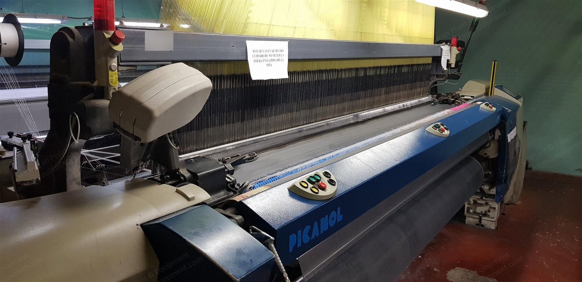 Picanol, GamMax 320, 2003, Jacquard Loom, 320cm, Staubli CX960 Jacquard