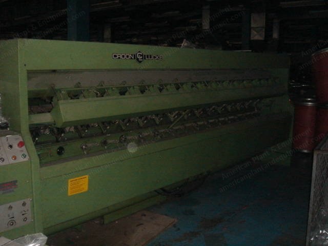 Croon & Lucke, DF400, Continuous Steaming Accumulator and Automatic Balling Line, 16 Ends, with VP300 Packing Unit
