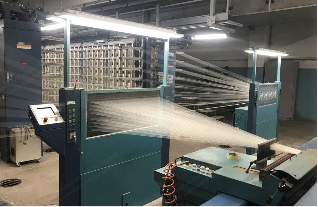 Benninger, Ergotronic, 1995, 3400mm Width, 800m/min Warping Speed, 800 Positions Creel