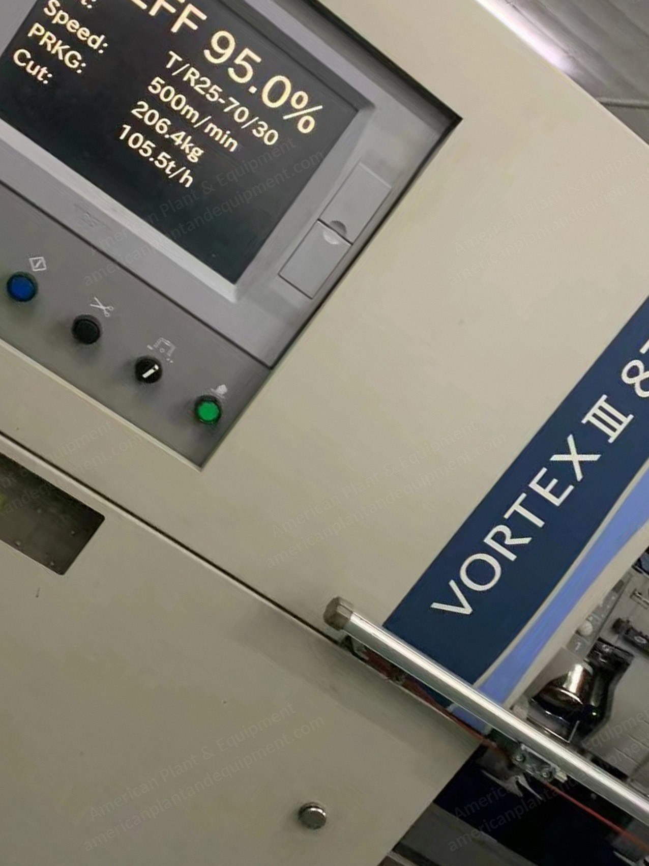 Murata, Vortex 870 III, 2013, Airjet Spinning Machine, 96 Spindles, with Waxing, with Yarn Clearance
