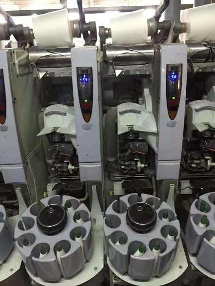 Schlafhorst, Autoconer X5, 2012, 60 Spindles, Kun-Electric 2 Cleaner, Automatic Doffer