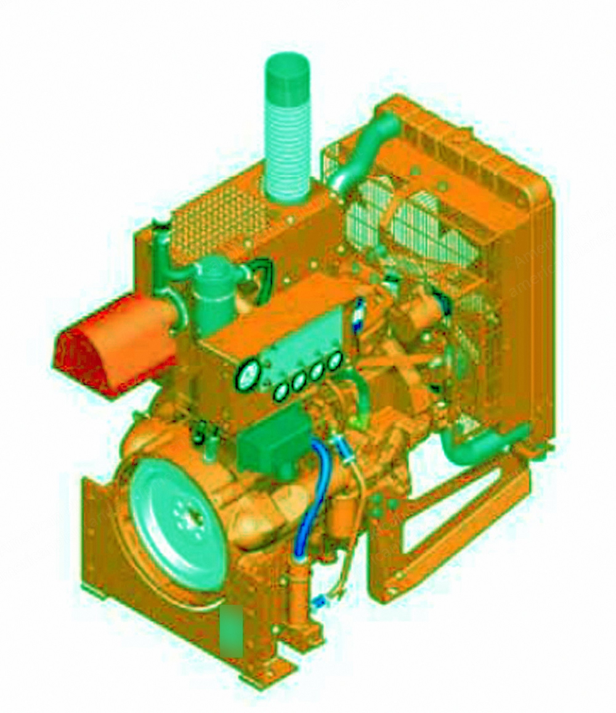 Clarke, TC12F, Fire Extinguisher Diesel Pump, 750 USGPM, 125 PSI, 133 HP