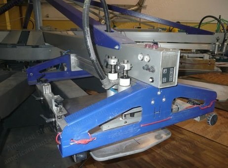 Hebbecker, 14/8 50/50cm, 2003, Rotary Textile Printer, 14 Stations, 8 Colors, 50x50cm Print Area