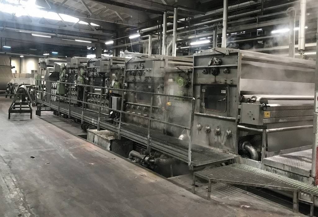 Kusters, 100-80025, 1995, Continuous Bleaching Line, Working Width 3200mm, 120 m/min