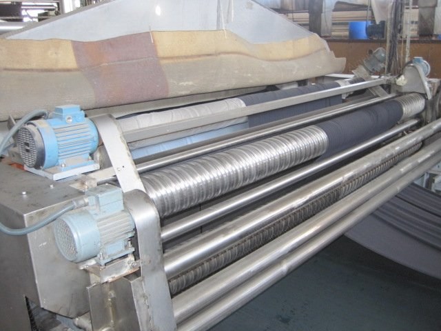 TVE, Steamer for Elastic Fabric Treatment, 2003, 3000mm Roll Width