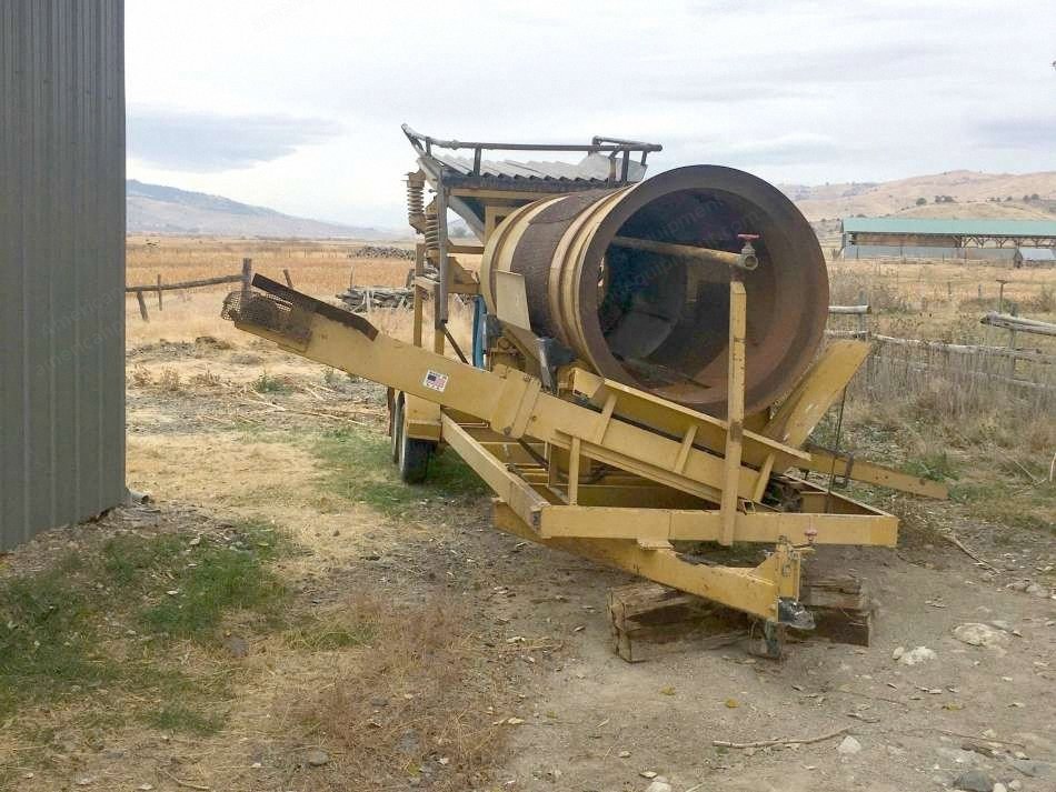 Gold Claimer, Pioneer 30 Shaker, Portable Sand Washing Plant, 30 Yards Per Hour, 4' x 11' Trommel