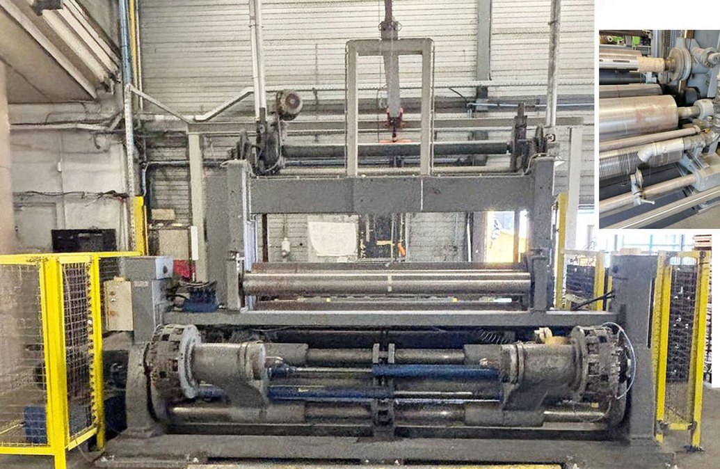 Goebel, U7/2500, Slitter Rewinder, Width 2200mm, Max Speed 1200 m/min