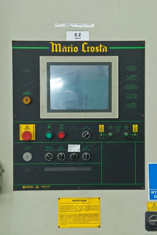 Mario Crosta, SPT-6, 2001, Brushing Machine, 2200mm, 6 Brushes, 63kW