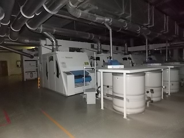 Complete Spinning Mill, 2006 to 2007, 7200 Zinser Spindles, Trutzschler Blowroom, 5 Autocoro 360 Open End